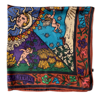 Vintage Designer Joop Rare Season Limited Edition Silk Scarf