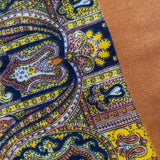 MOD Printed Art Nouveau Wool Blend Colourful Vintage Scarf